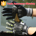 SRSAFETY TPR mechanic safety hand glove,nitrile sandy finished,china supplier resistance cut